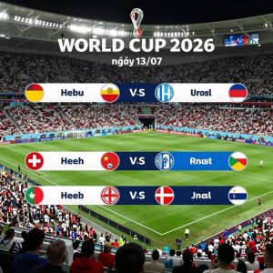 Dự đoán World Cup 2026: Phân tích trận đấu ngày 13/07 trước giờ bóng lăn